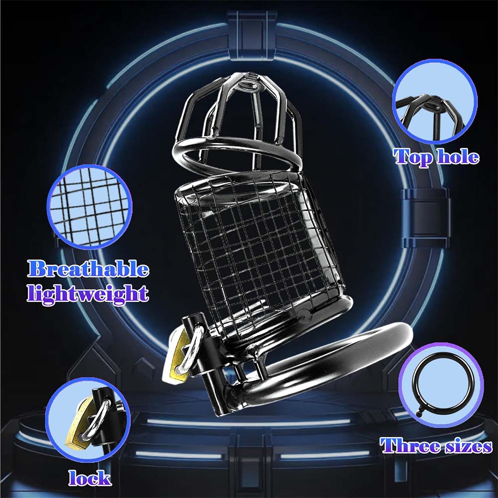 Lightweight Chastity Cage Device Male Penis Exercise Sex Toy