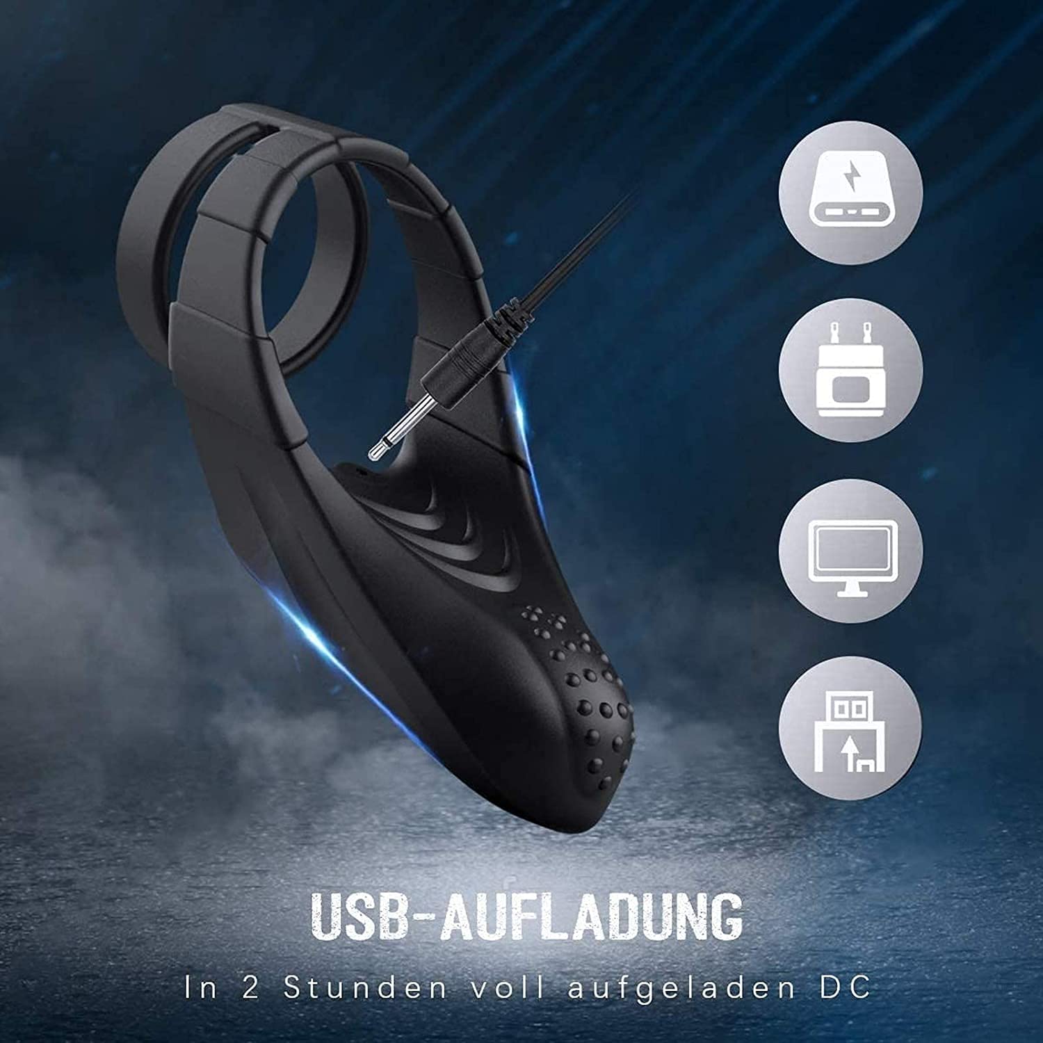 Electric Remote Control Lock Ring Vibrating