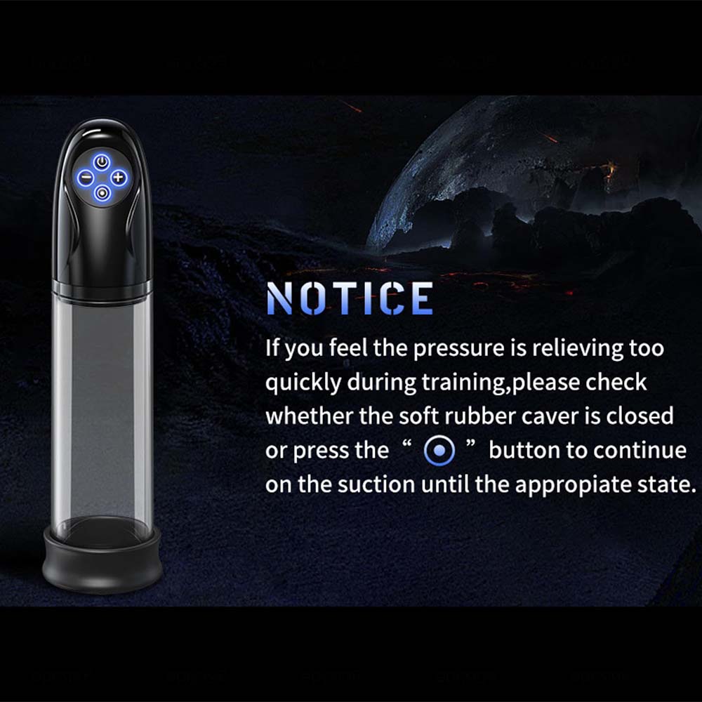 Colorful 5-Frequency Negative Pressure Training Electric Vacuum Pump