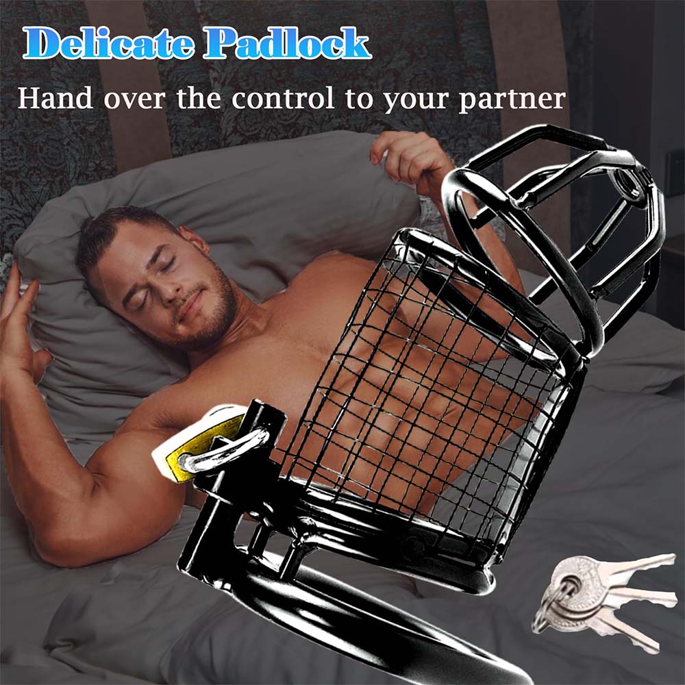 Lightweight Chastity Cage Device Male Penis Exercise Sex Toy