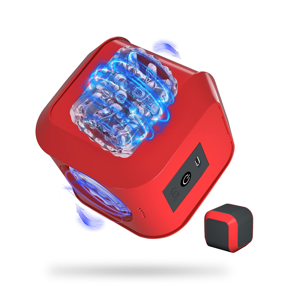 Fully Automatic Telescopic Rotating Rubik's Cube Aircraft Cup