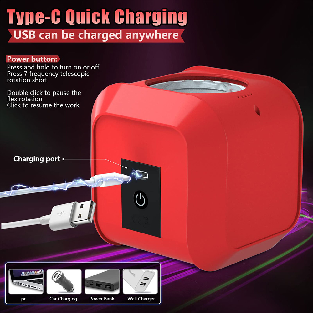 Fully Automatic Telescopic Rotating Rubik's Cube Aircraft Cup