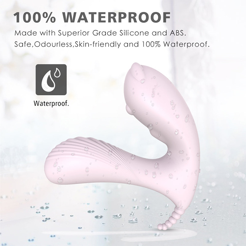G-Spot Clitoris Wearable Silicone Wireless Remote Control Vibrator