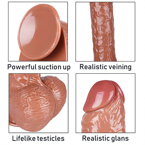 16 Inch Huge Realistic Dildo PVC Suction Cup Dildo
