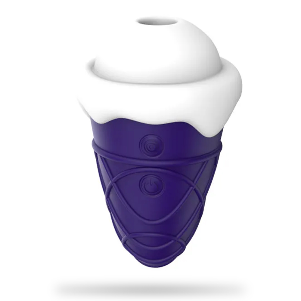 10 Frequency Cone Vibrator Tongue Lick Sucking Nipple Vibrator
