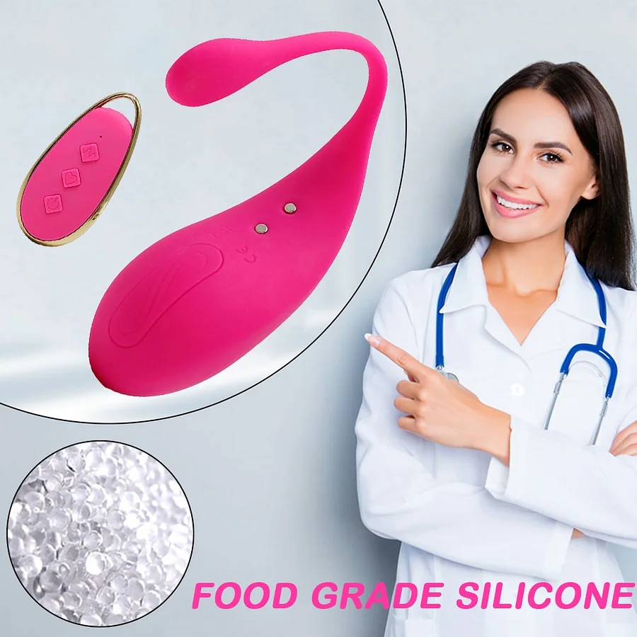 12 Frequency Vibration Wireless Remote Control Jumping Egg