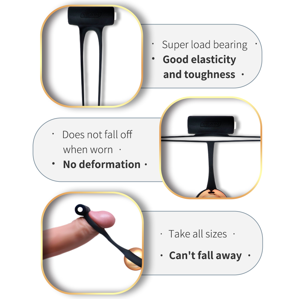 Penis Trainer Vibrating Semen Locking Ring