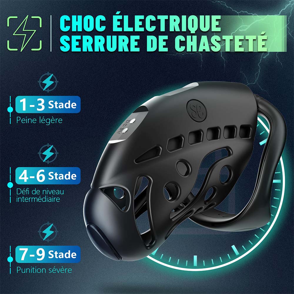 Wireless Remote Control Smart Chastity Male Penis Lock