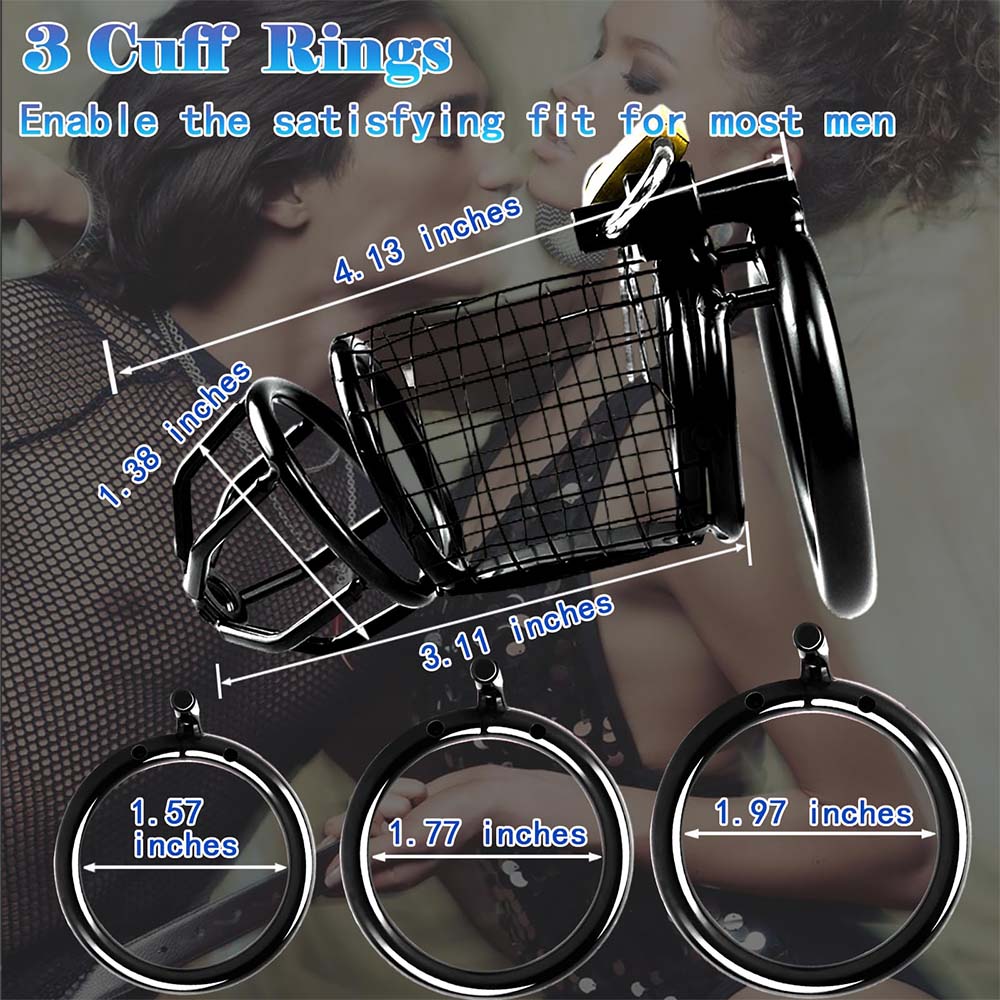 Lightweight Chastity Cage Device Male Penis Exercise Sex Toy