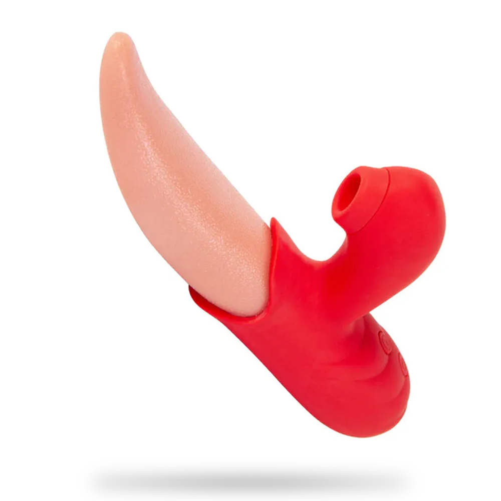 2 IN 1 Upgraded Flapping Tongue G Spot Vibrator
