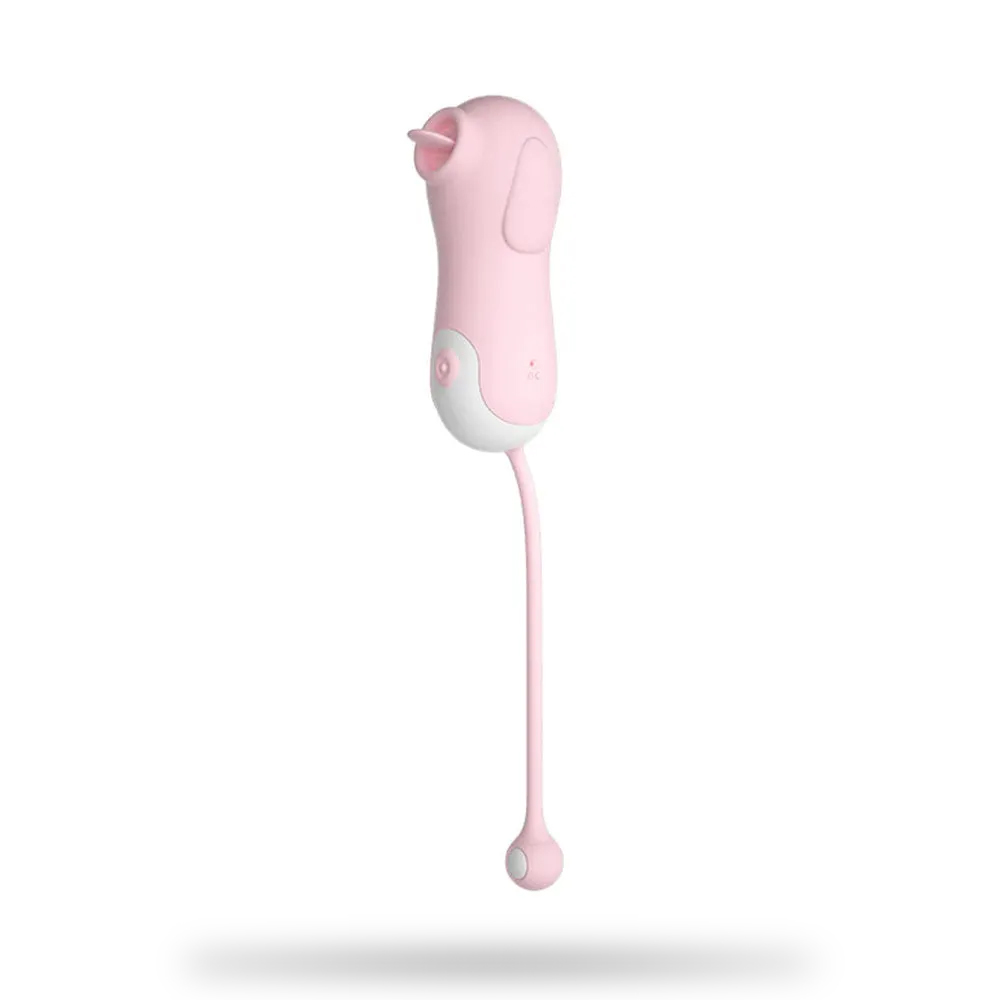 Tongue Licking Vibrating Female G-Spot Masturbator