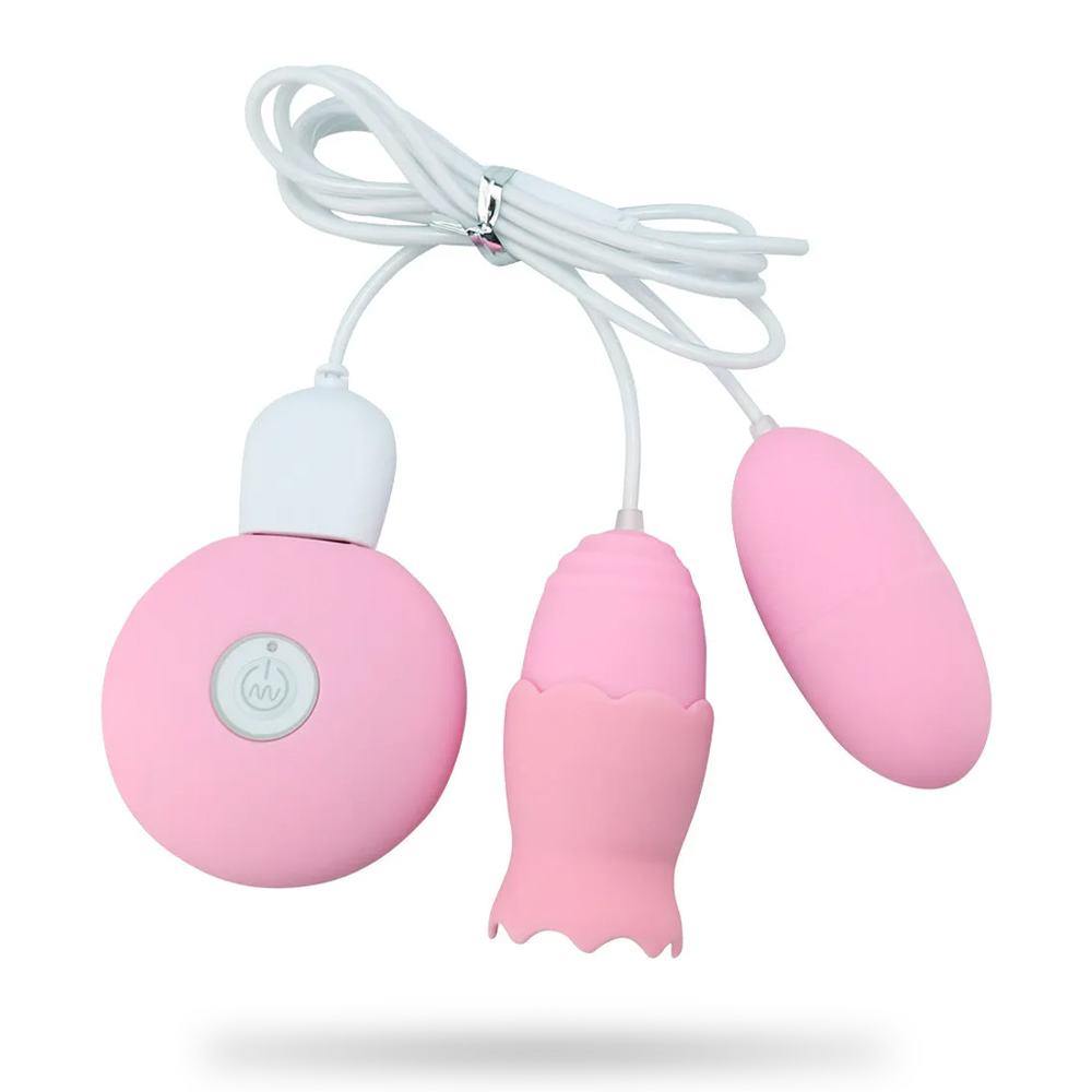 Tongue Licking 20-Frequency Vibration Masturbator