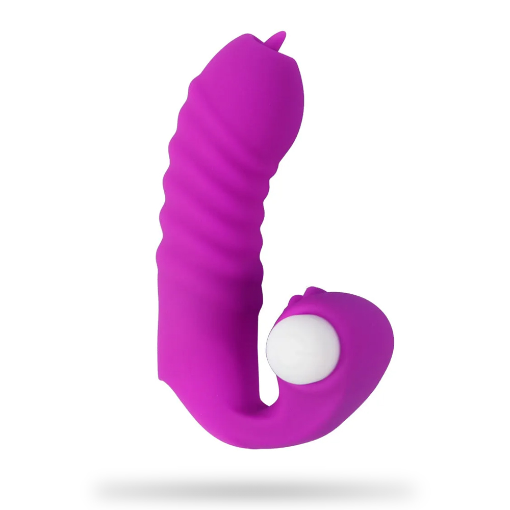 Tongue Licking Vibration Finger Cot