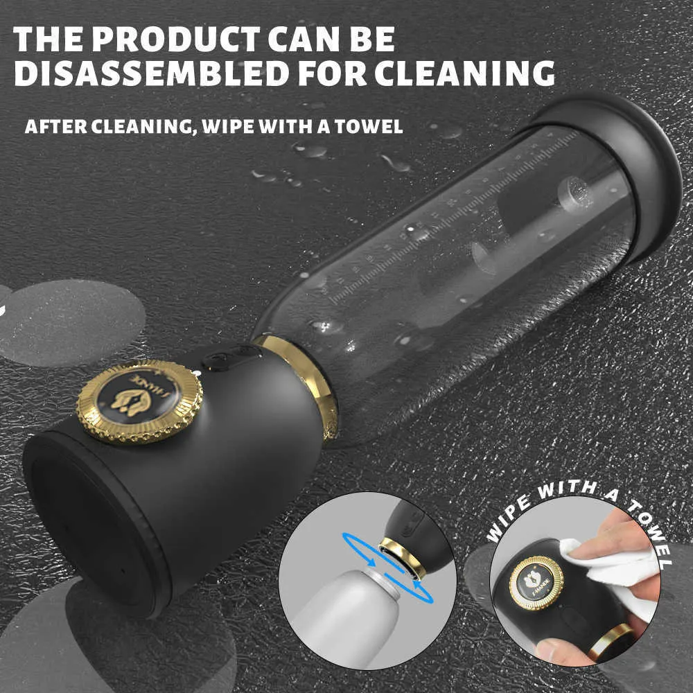 UXOL-2 In 1 Stretching Training Penis Pump