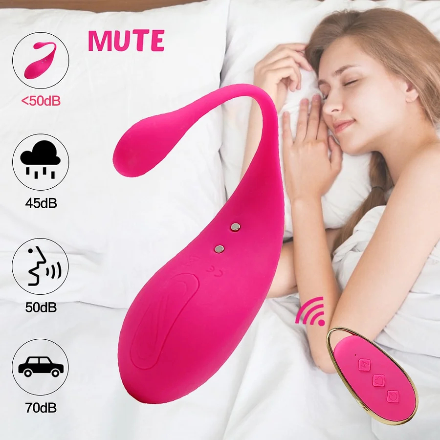 12 Frequency Vibration Wireless Remote Control Jumping Egg