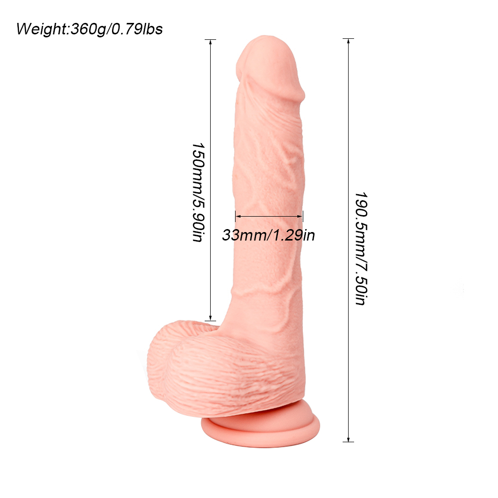 Diamond Telescopic Swinging Dildo