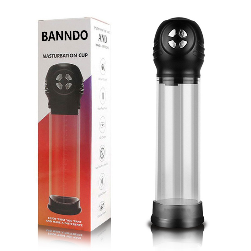 6-Frequency Negative Pressure Digital Display Waterproof Masturbation Pump