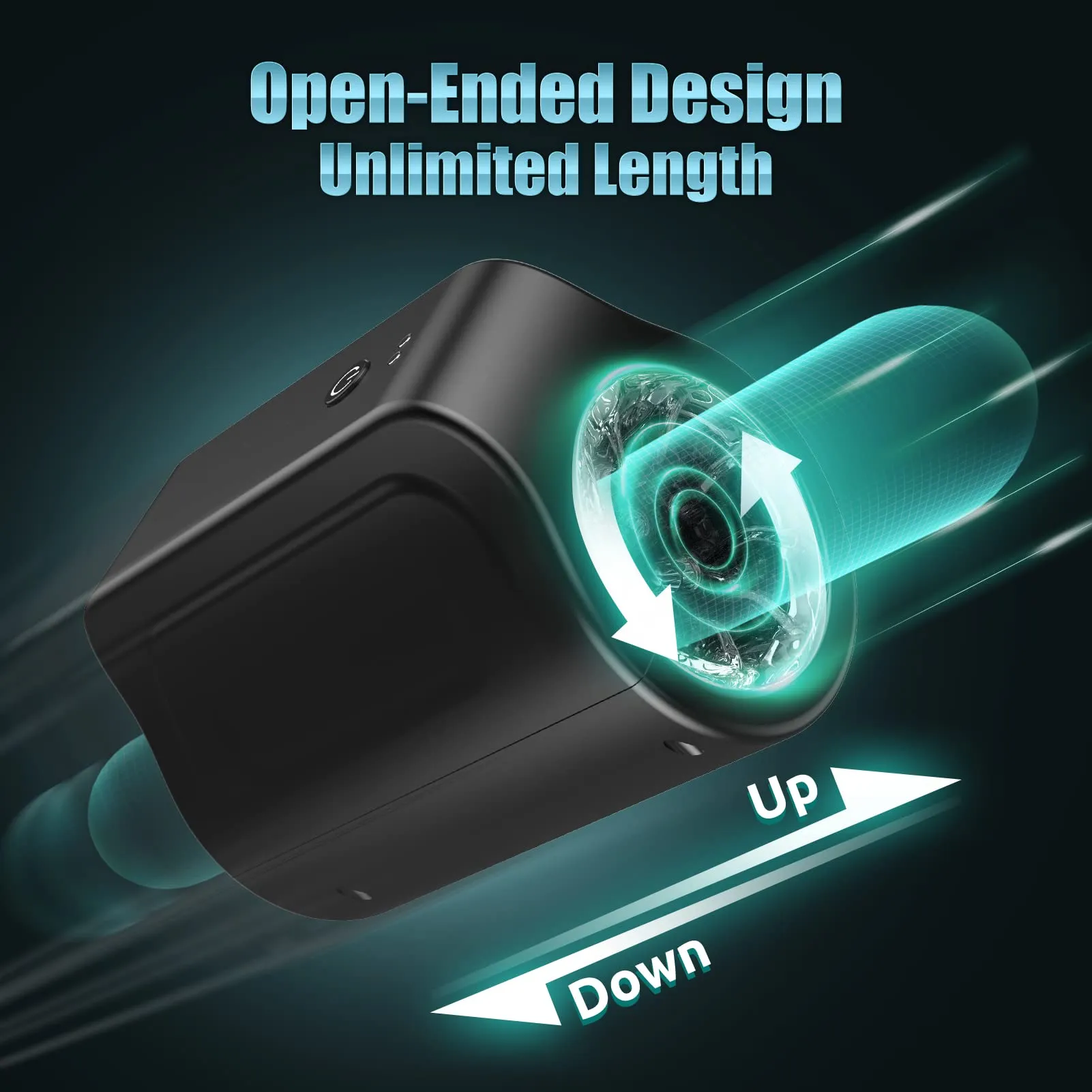 TurboPulseⅢ 7 Rotation Modes & Thrusting 2 in 1  Vibrating Male Masturbator