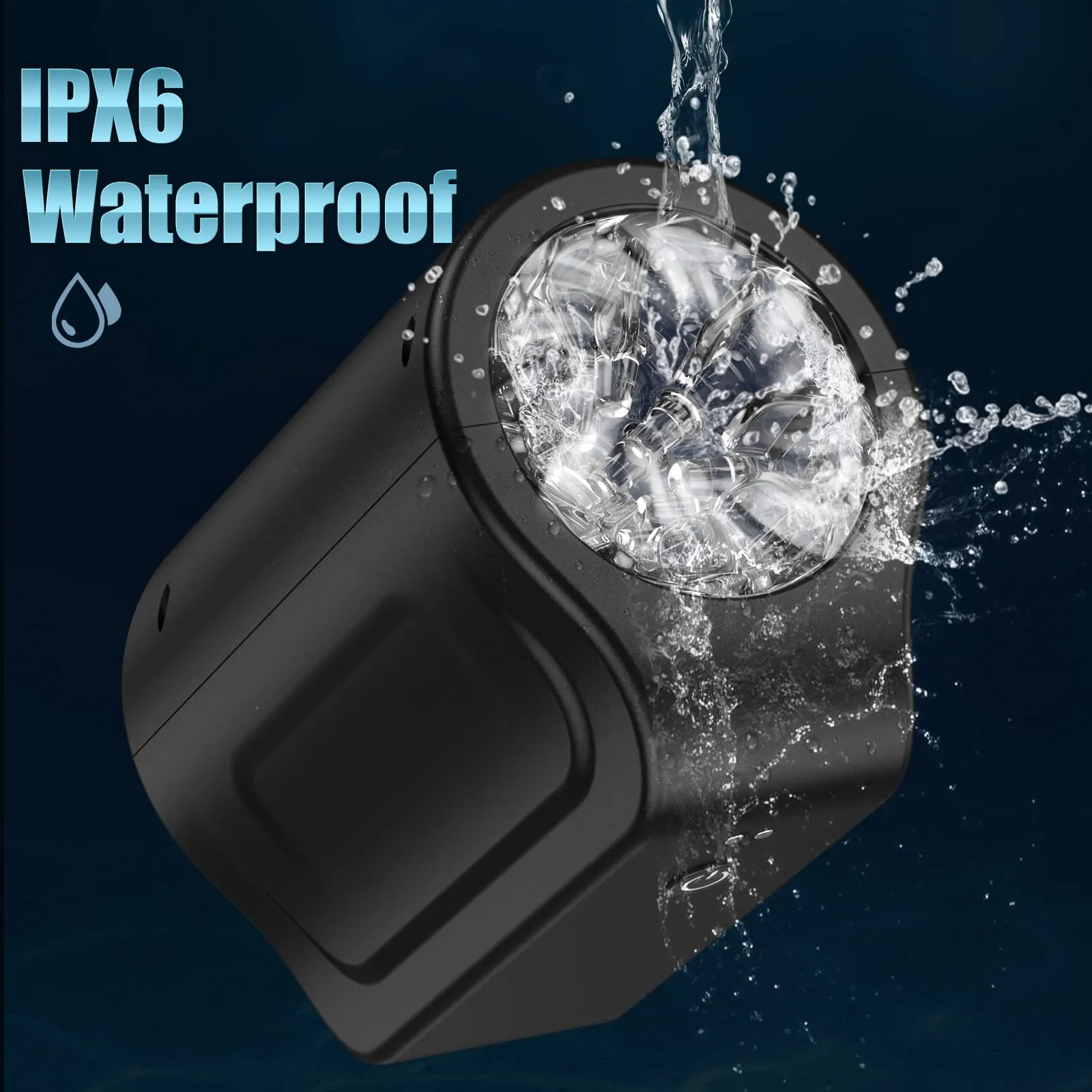 TurboPulseⅢ 7 Rotation Modes & Thrusting 2 in 1  Vibrating Male Masturbator