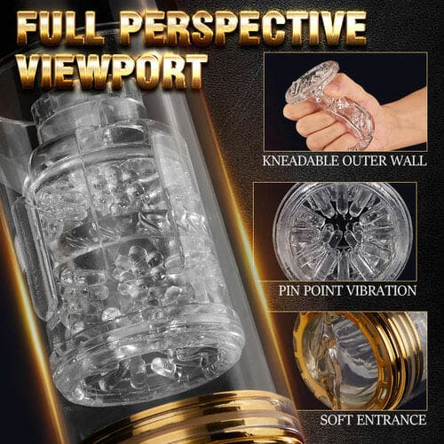 10 Thrusting Rotating 10 Sucking Male Oral Sex Masturbator