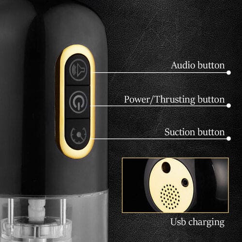 10 Thrusting Rotating 10 Sucking Male Oral Sex Masturbator