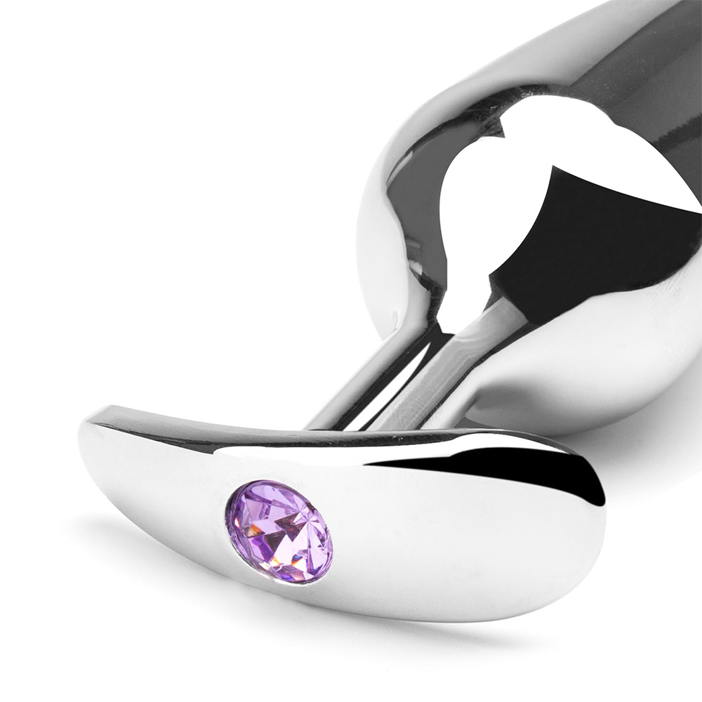 4 PCS Metallic Silver Anal Dilation Anal Plug