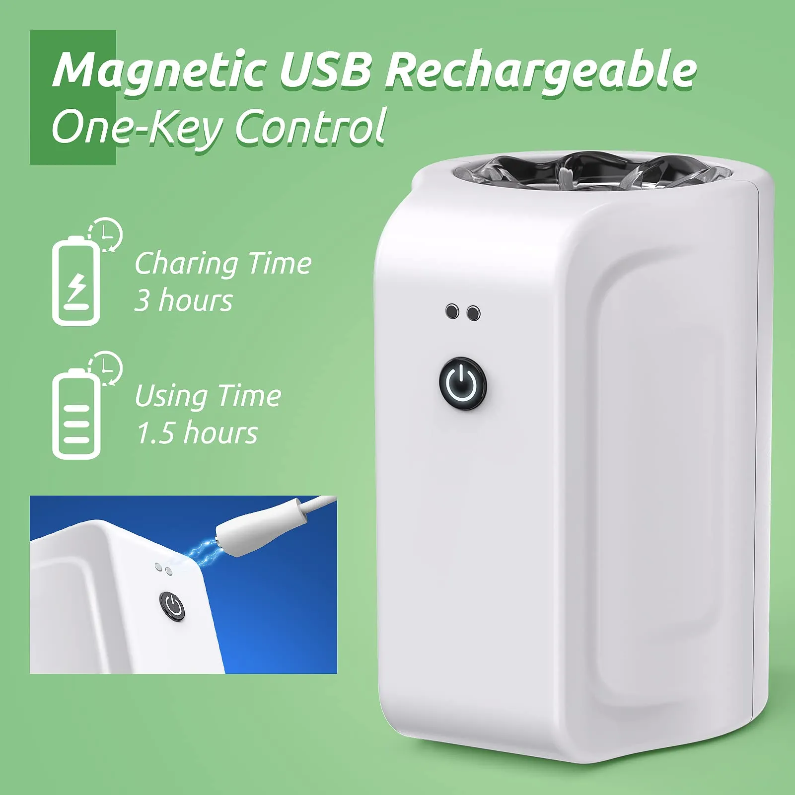 TurboPulseⅢ 7 Rotation Modes & Thrusting 2 in 1  Vibrating Male Masturbator