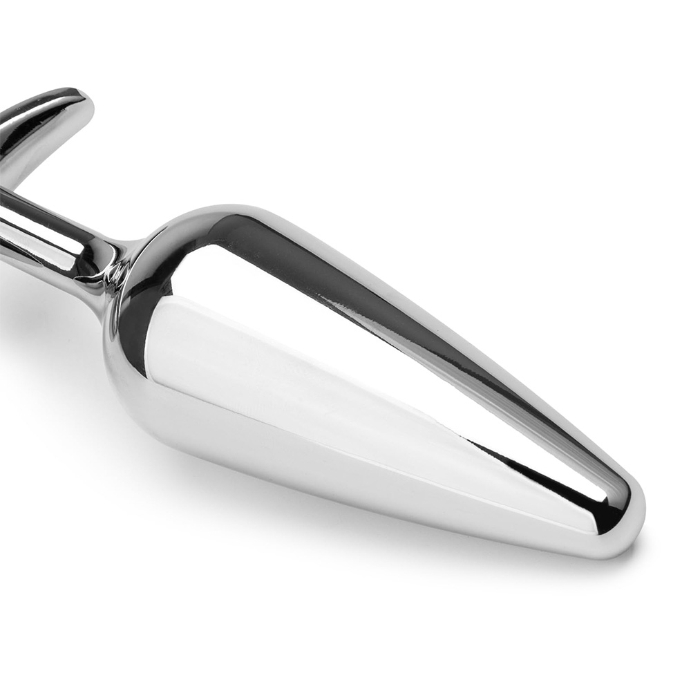 4 PCS Metallic Silver Anal Dilation Anal Plug