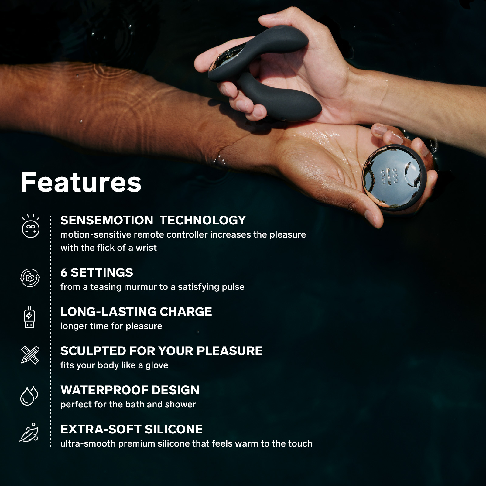 HUGO Remote Control Prostate Massager