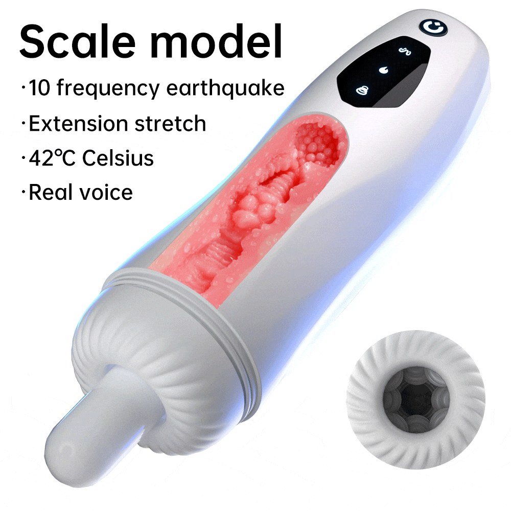 Big Dipper Automatic Male Masturbator - Smart Rotation Telescoping Blowjob Toy