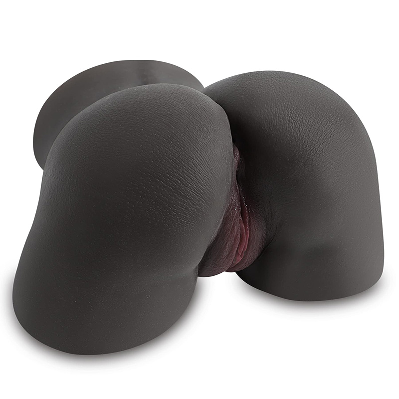 Uxolclub Dark Brown Life Size Realistic Butt 3D Realistic Textured Male Stroker