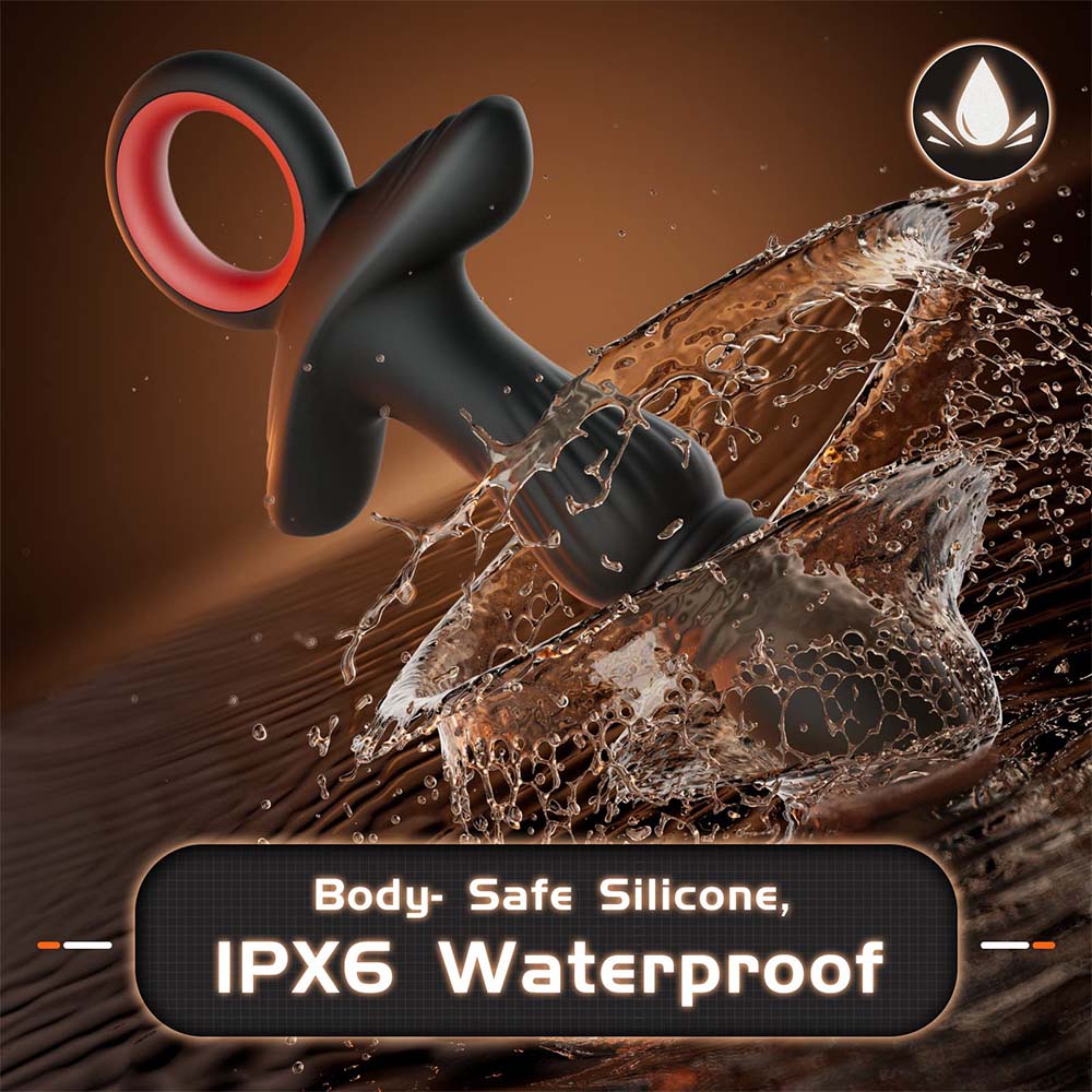 Wireless & App Remote Control Thrusting Vibration Prostate Massager