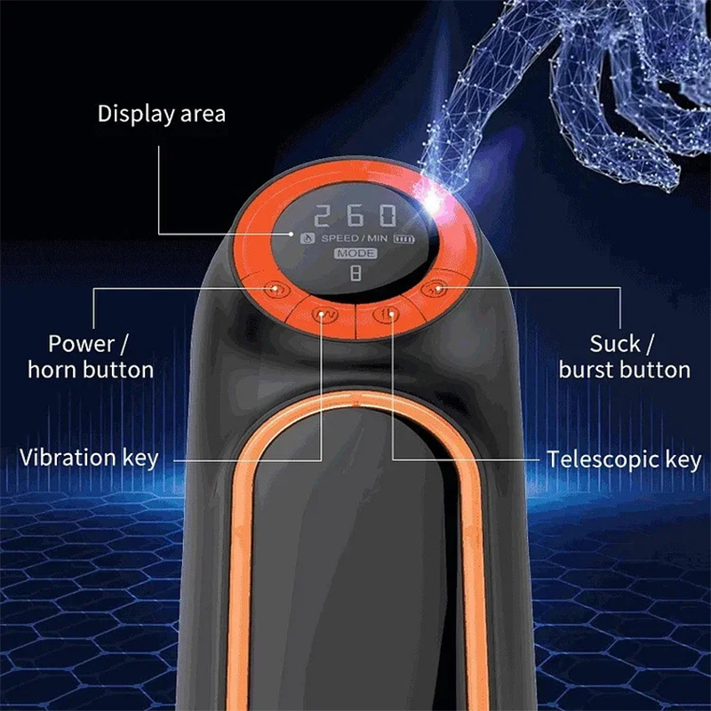 【Confidential delivery】Fully automatic retractable decompression cup, no need to hold it by hand