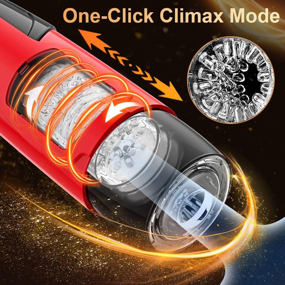 Dark Night 7 Thrusting Rotation Mode Male Masturbator Sex Toy