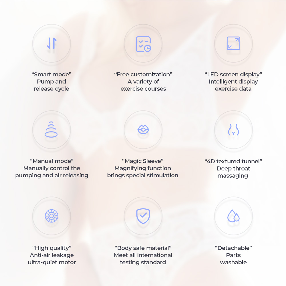 UXOL-New LCD Display Vacuum Telescopic Training Pump
