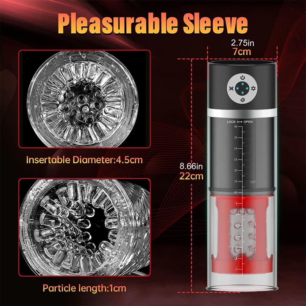 Fully Automatic Sucking Clip Sucking Male Masturbator