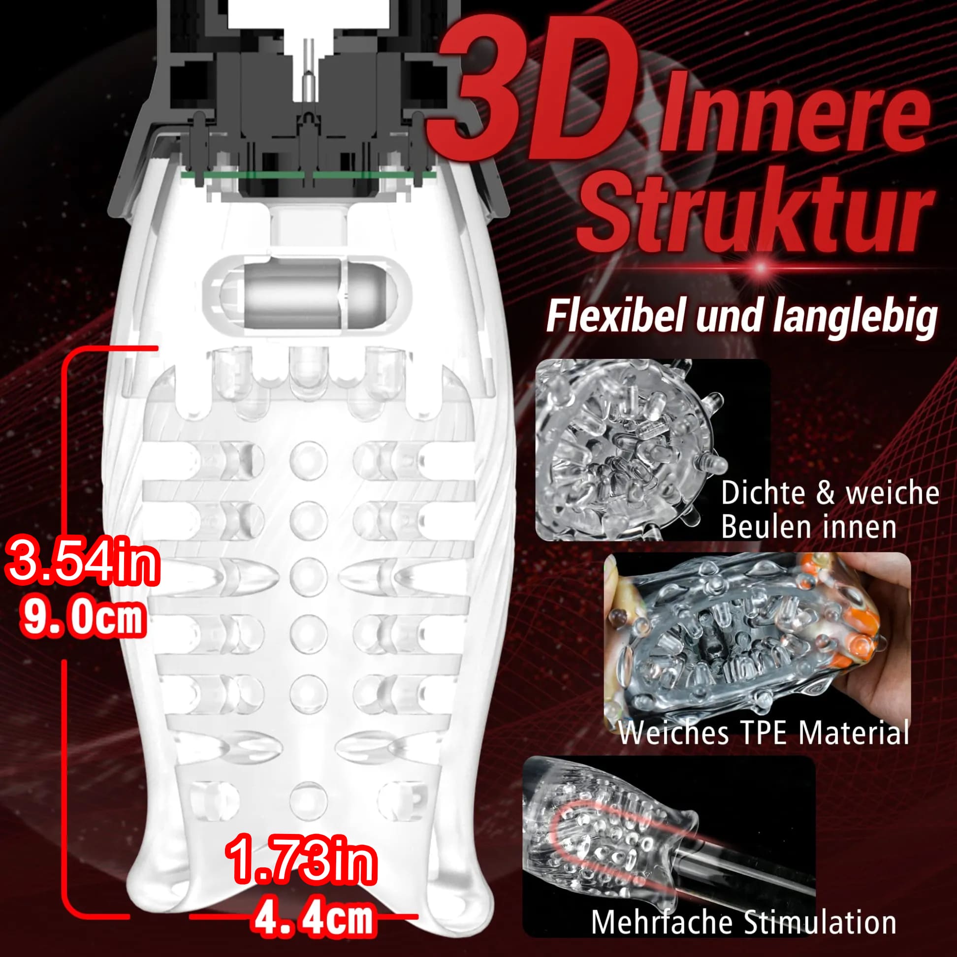 Gawk Gawk 3000 Blowjob Simulator Rotating Vibrating Suction