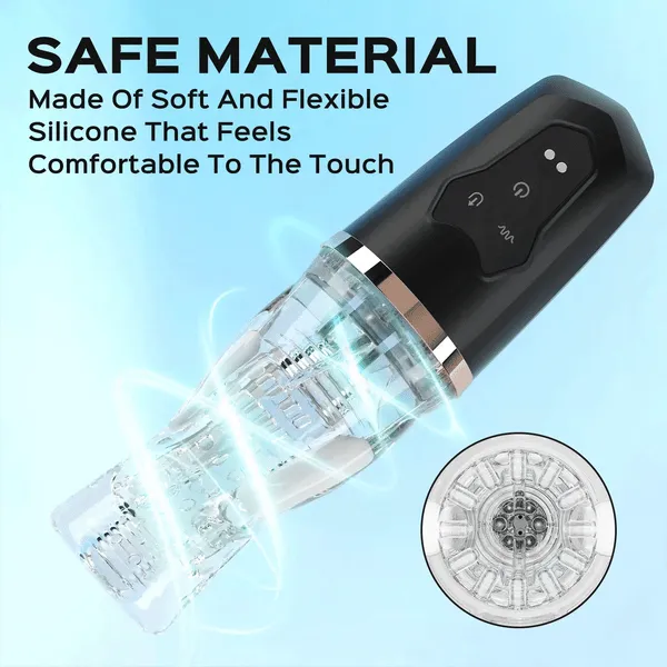 Gawk Gawk 3000 2nd Generation Dual Motor Blowjob Simulator Vibration Sucking