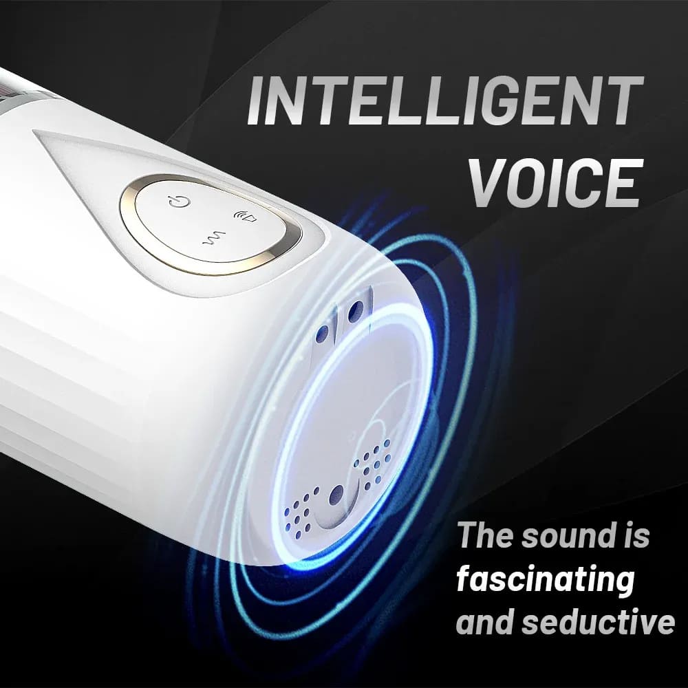 PulseSonic 10 Thrusting Rotation Hands-Free Electric Masturbator Telescoping Masturbator Cup