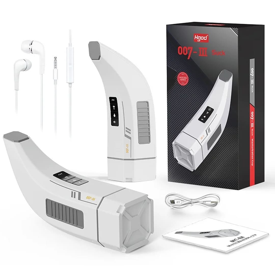 Hgod 007 Third Generation Retractable Heating Sucking Vibrating Male Masturbator