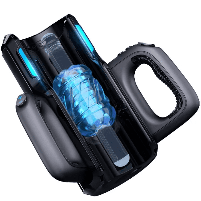 Leten Cannon King Pro Fully Automatic Masturbator Ultra-Long Male Stroke Machine With Handle