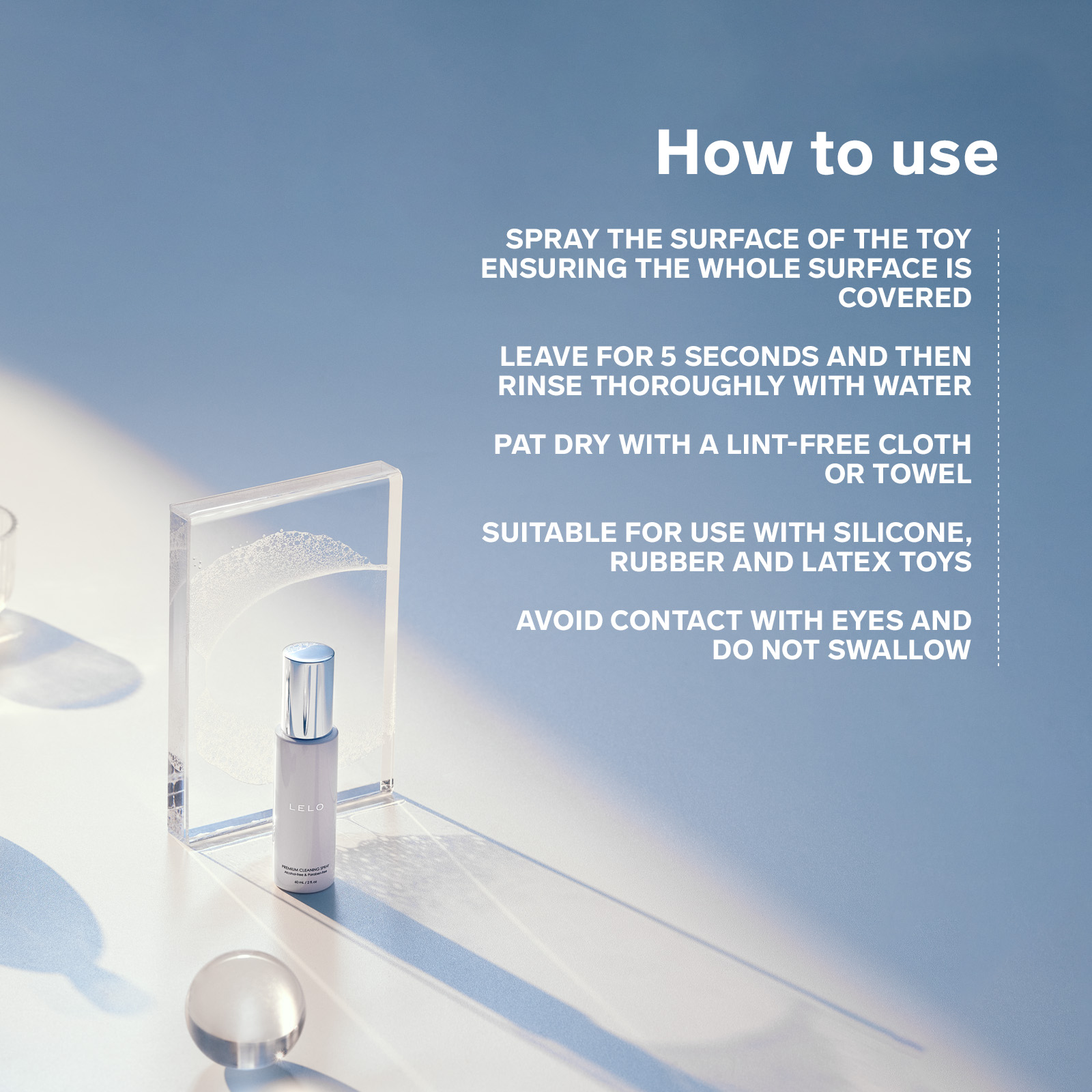 LELO Toy Cleaning Spray