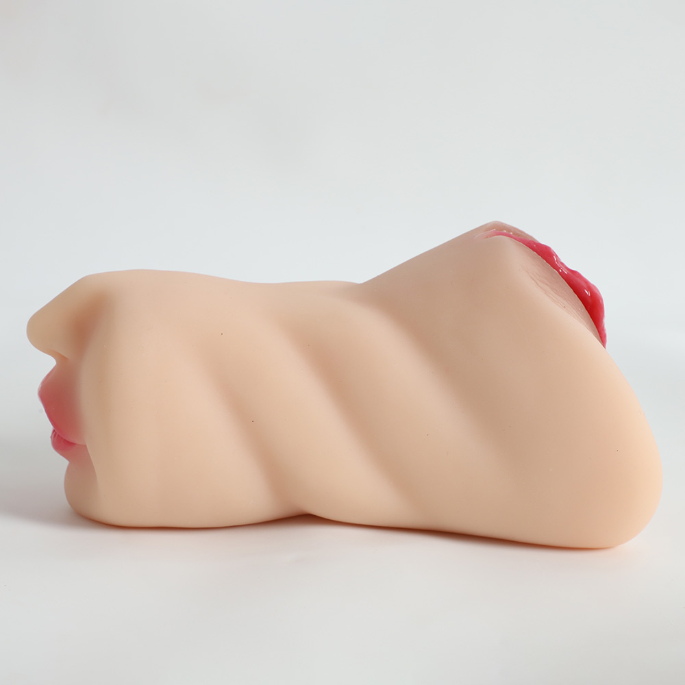 Pocket Silicone Tight Masturbator with Oral Function - Perfect Pleasure Toy