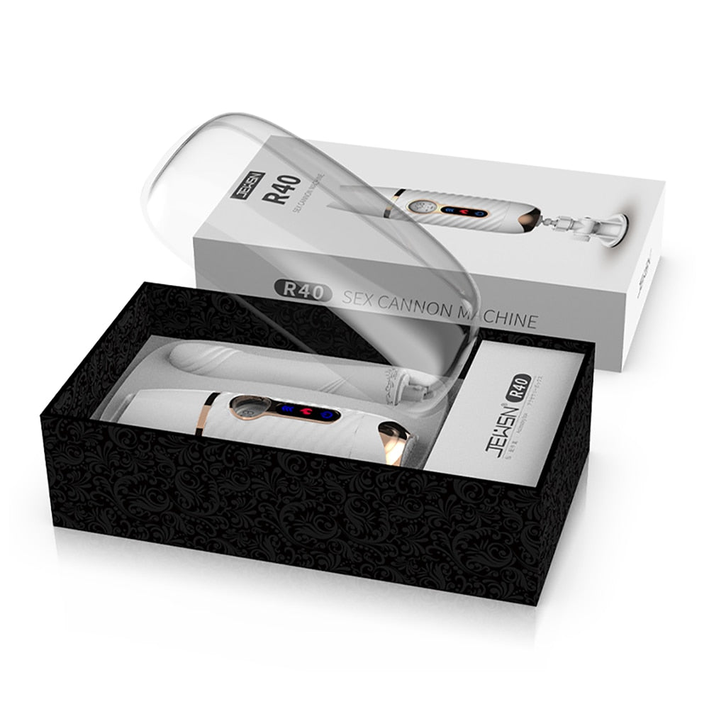 JEUSN R40 Wireless Remote Control Fully Automatic Heated Telescopic Penetration Dildo