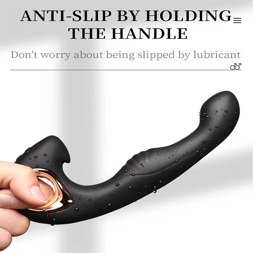 Men's Backcourt Masturbation Supplies Heated And Vibrating Prostate Massagers