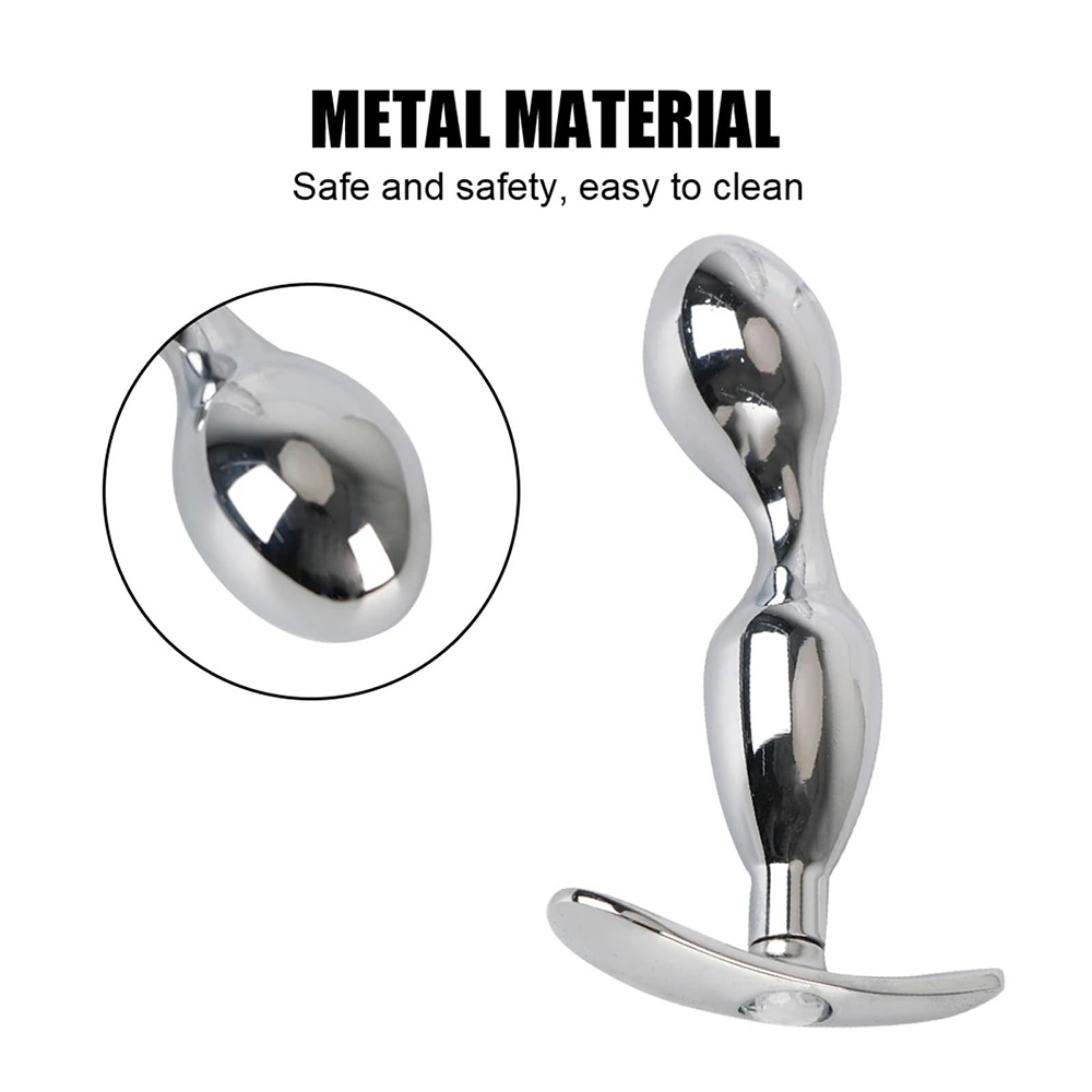 Stainless Steel Prostate Massage Sex Toy Metal Anal Plug Anal Stimulator Anal Plug