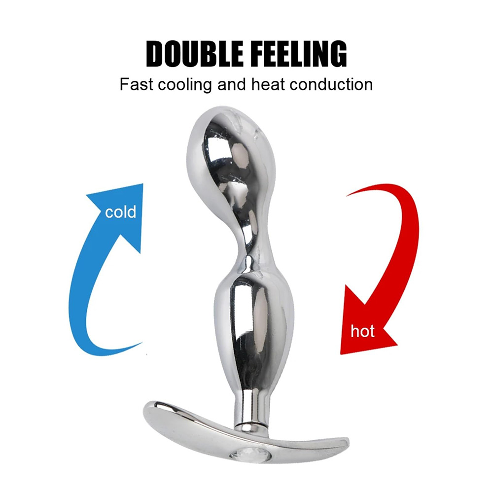 Stainless Steel Prostate Massage Sex Toy Metal Anal Plug Anal Stimulator Anal Plug