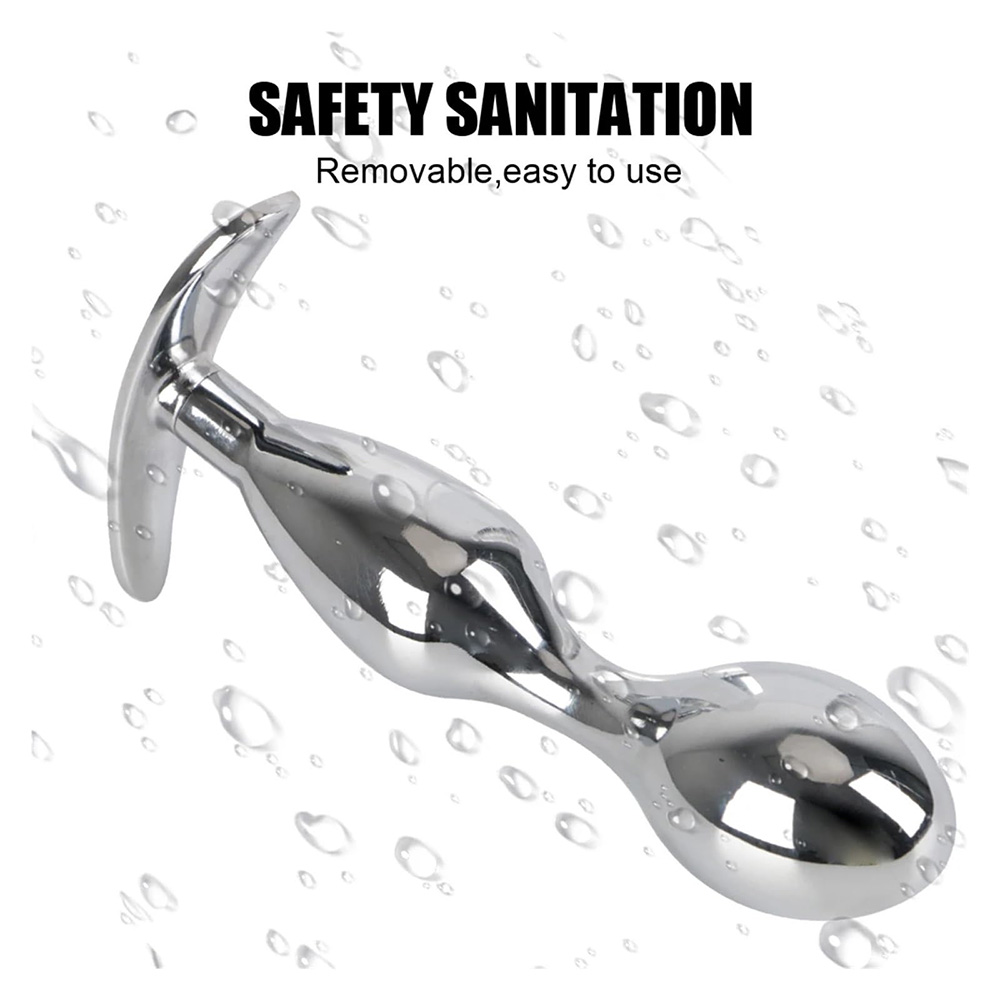 Stainless Steel Prostate Massage Sex Toy Metal Anal Plug Anal Stimulator Anal Plug
