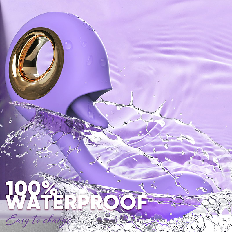 2 In 1 Tongue Licking And Clitoral Stimulation Clitoral Licking Tongue Vibrator