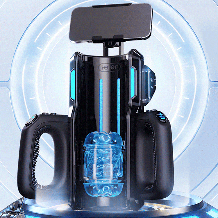 Leten Cannon King Pro Fully Automatic Masturbator Ultra-Long Male Stroke Machine With Handle